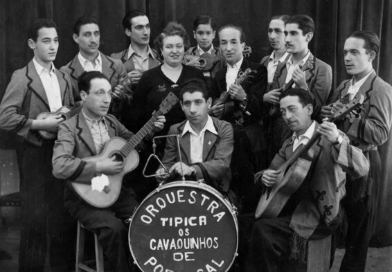 Orquestra Típica Os Cavaquinhos de Portugal. Porto, 1946