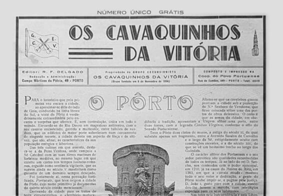 Grupo Excursionista Os Cavaquinhos da Vitória fundado no Porto em 1934 e activo até 1940. (Fotografia de 4 de Agosto, 1935 da autoria de Maria Celeste Teixeira).