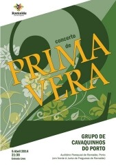 Concerto de Primavra. Grupo de Cavaquinhos do Porto, 2014