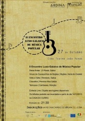 II Portuguese-Galician Popular Music meeting