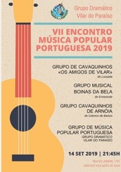 VII Portuguese Popular Music meeting, 2019