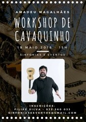 Cavaquinho workshop by Amadeu Magalhães. 2018