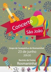 São João (St. John) Concert. Rosmaninhal, 2021