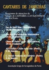 Cantares de Janeiras pela Associação Grupo de Cavaquinhos do Porto