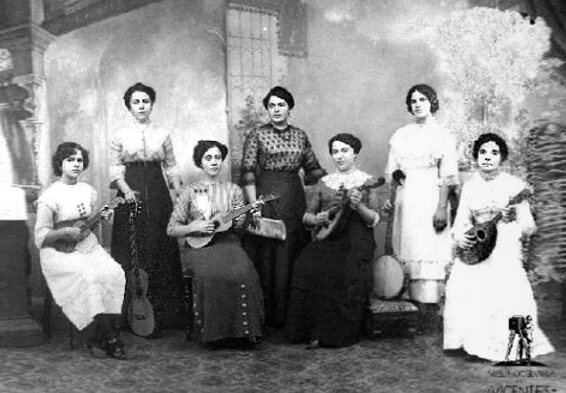 Meninas Lacerda, 1912 (Fotografia “Vicentes”, Funchal).